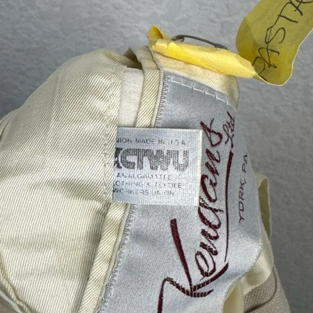 Kendan's Ltd Wimbledon Blazer‎ Men 42R Tan Vintage Gold 2-Button USA Made Golf